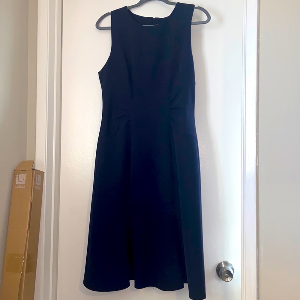 VINCE CAMUTO DEEP BLUE DRESS NWOT Size 12